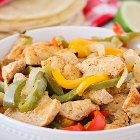 Sheet Pan Chicken Fajitas