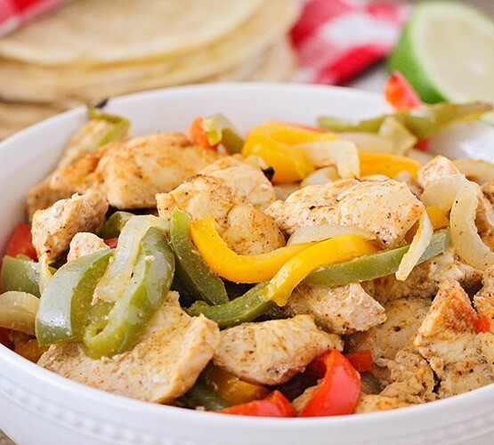 Sheet Pan Chicken Fajitas