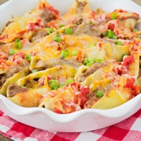 Taco Stuffed Pasta Shells