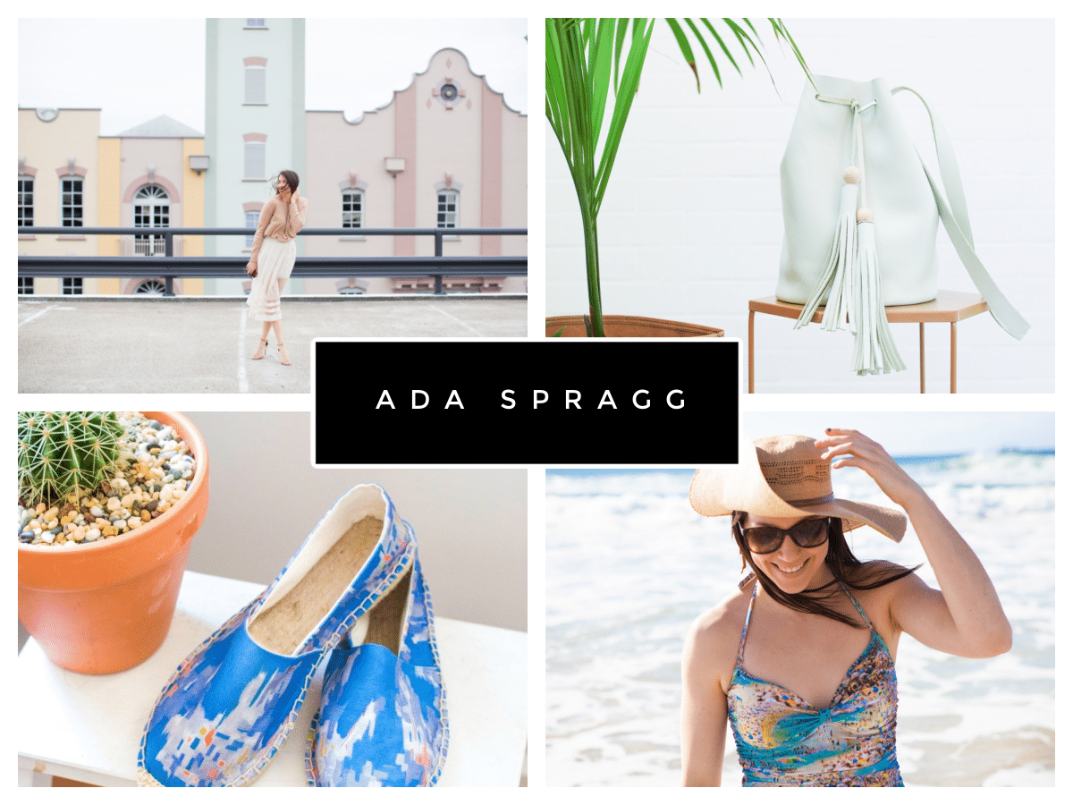 collage of projects from Ada Spragg