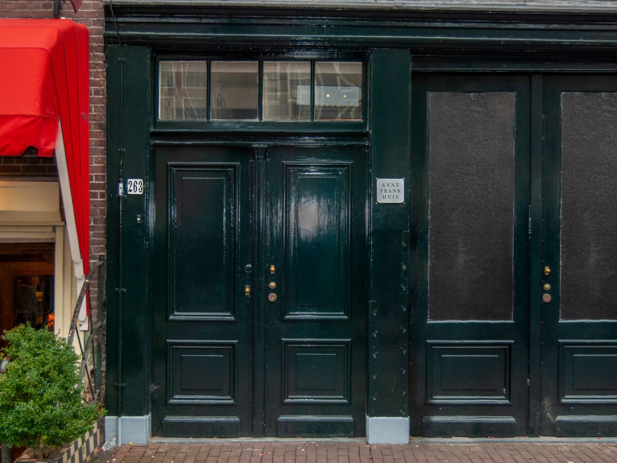 view of the anne frank house