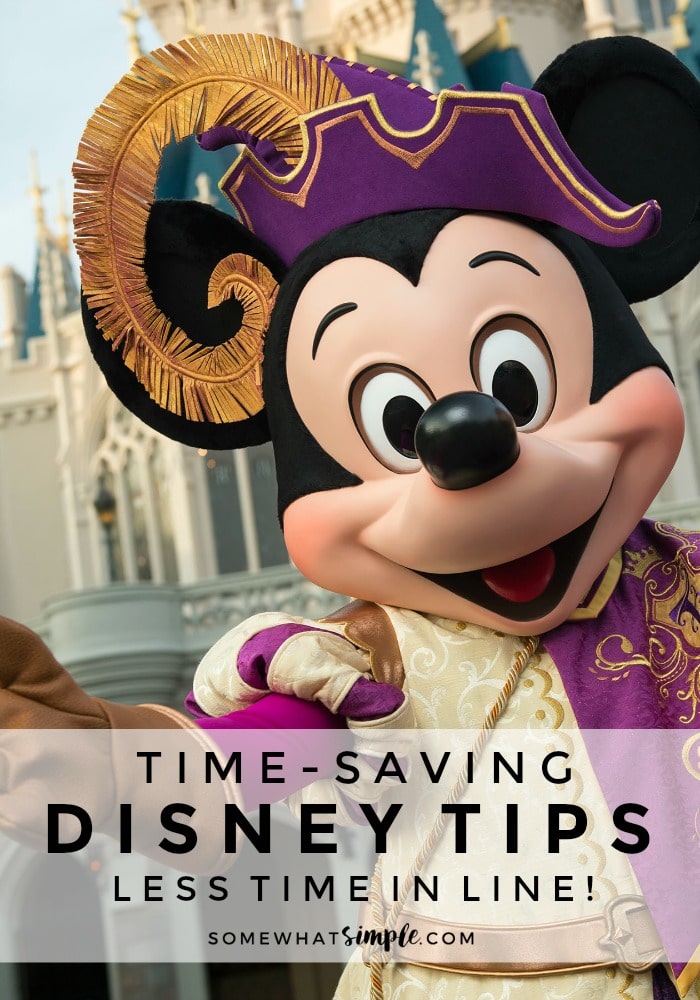 Spend less time in line and more time enjoying the magic with 12 time-saving Disney tips! These little-known tricks will make visiting Disney faster and more fun. via @somewhatsimple