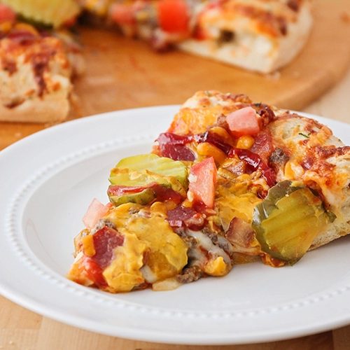 Bacon Cheeseburger Pizza Recipe Somewhat Simple