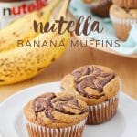 Nutella Banana Muffins