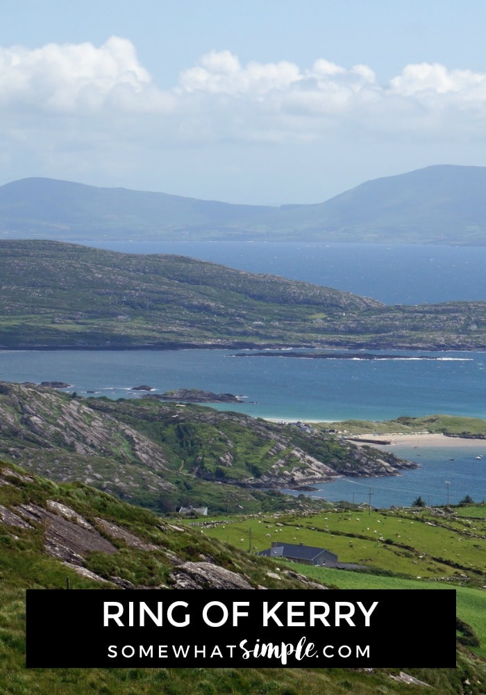 a view of the Ring of Kerry in southwest Ireland