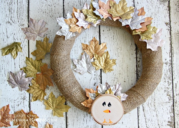 Turkey Wreath | Thanksgiving Home Decor Ideas