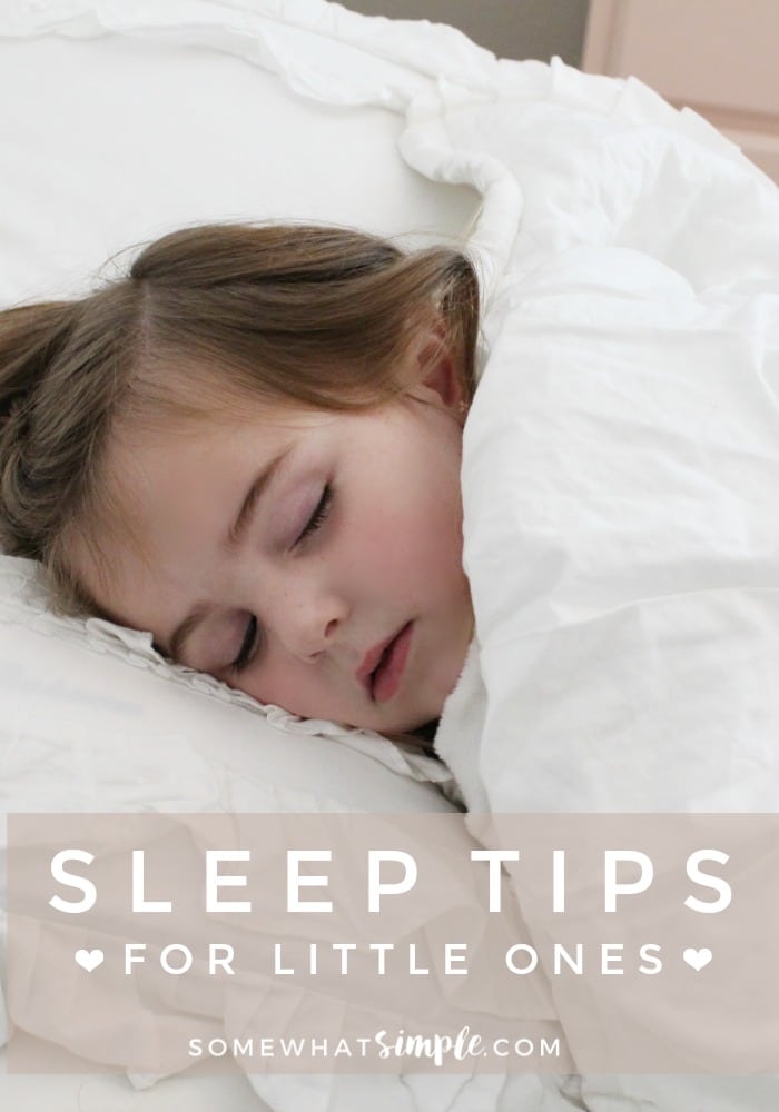 A good night's rest is easier said than done! Here are 5 sleep tips for kids to help combat bedtime struggles. A good night's rest is closer than you think! via @somewhatsimple