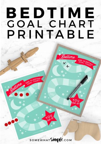 Bedtime Reward Chart for Kids Free Printable - Somewhat Simple