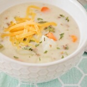 Cheeseburger Soup