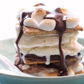 smores sundae from martha stewert