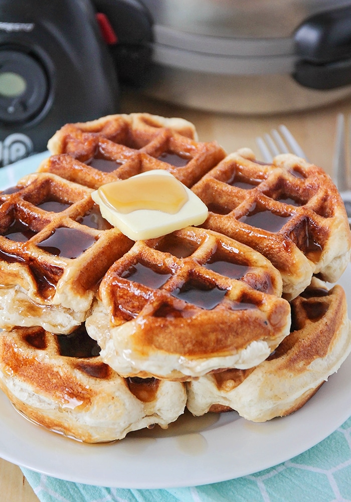 Waffle Biscuits - How to Make Waffles without Waffle Mix!