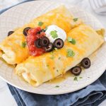 Green Chicken Enchiladas