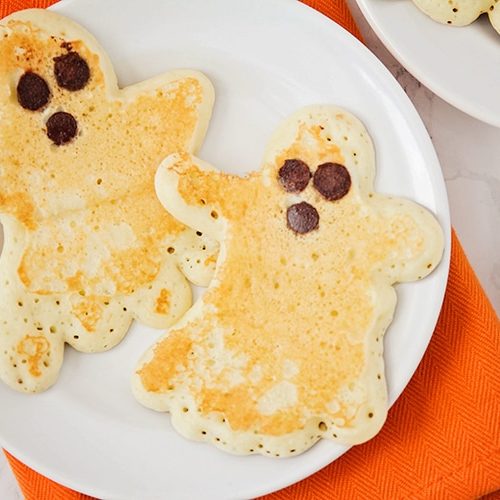 Halloween Ghost Pancakes Recipe Somewhat Simple