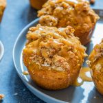 There's nothing better to wake up to than an earthy, spicy and soft homemade Pumpkin Streusel Muffin; the perfect breakfast or afternoon snack for Fall!