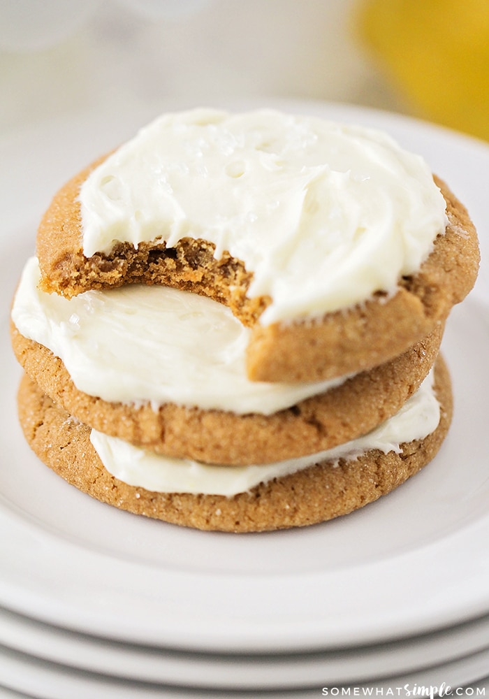 Lemon Cream Ginger Cookies Recipe
