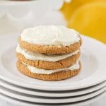 Lemon Cream Ginger Cookies Recipe