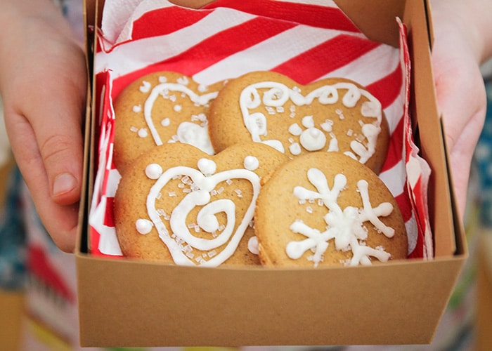 Throw a fun and special holiday baking party for the kids with Pampered Chef! Our simple gingerbread cookie recipe is easy to make, and perfect for gifting!