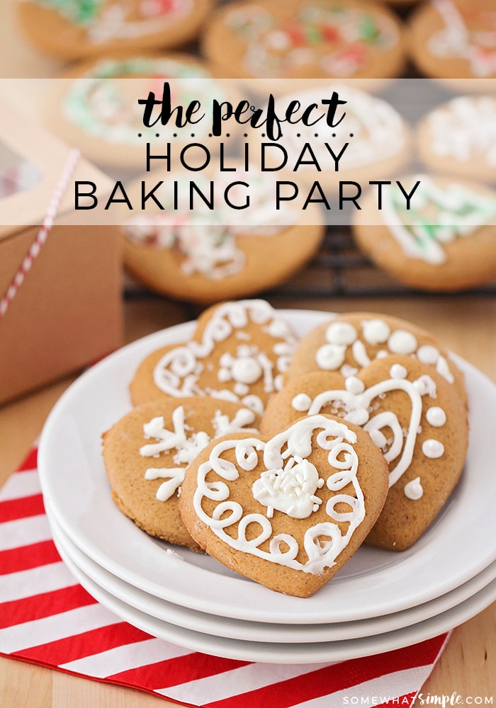 Throw a fun and special holiday baking party for the kids with Pampered Chef! Our simple gingerbread cookie recipe is easy to make, and perfect for gifting!