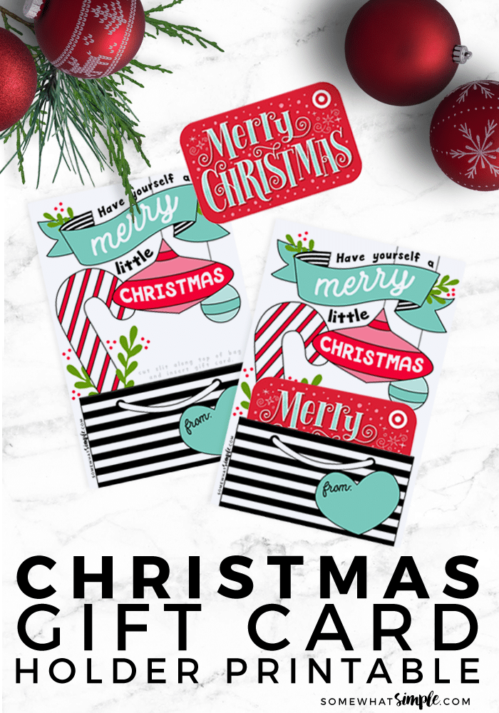 7 FREE Printable Christmas Gift Card Holders - My Printable Home