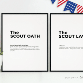 Boy Scout Oath and Law Printables