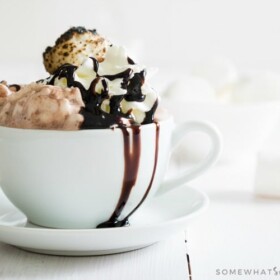Hot Chocolate Milkshake
