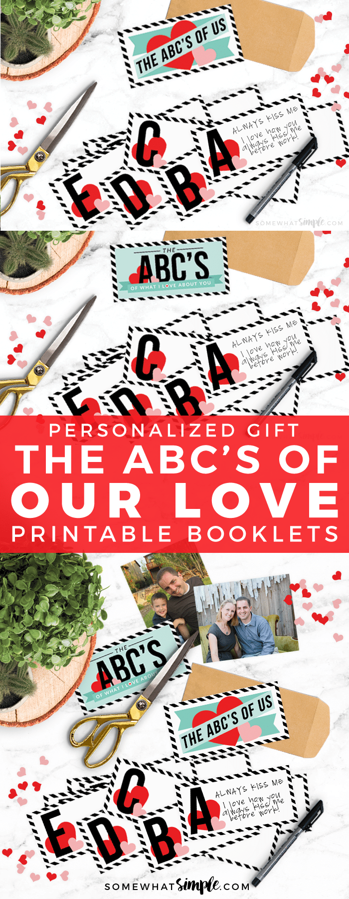 Looking for a thoughtful Valentine gift for your sweetheart? This Reasons Why I Love You book is perfect!