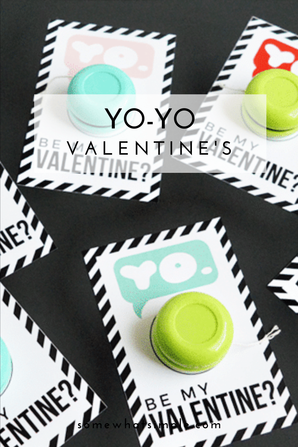 We're all about keeping things cute + simple around here, and these Yo-Yo Valentines Printables do just that! The Valentine's Day printable cards are perfect and unique and the kids will absolutely love them. If you want to skip the candy this year and do something fun, these cards are exactly what you're looking for. via @somewhatsimple