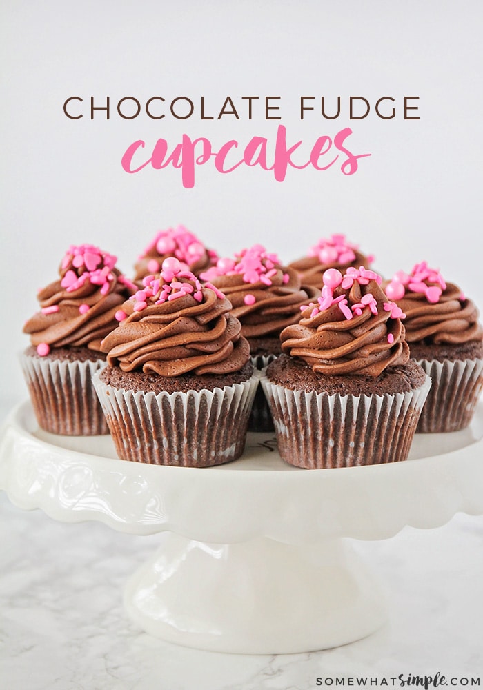 Chocolate Fudge Cupcakes