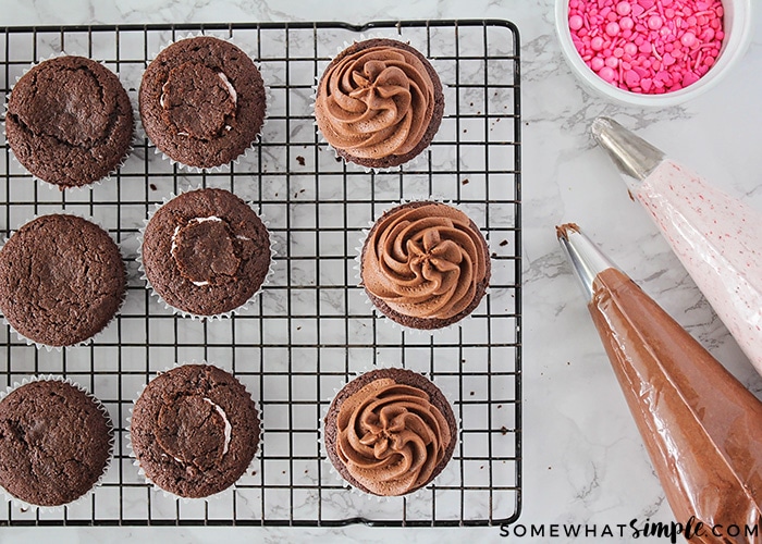 Chocolate Fudge Cupcakes