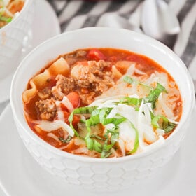 Lasagna Soup