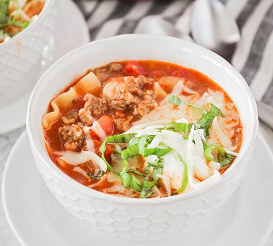 Lasagna Soup