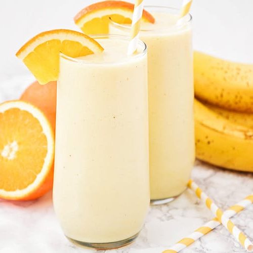 Orange Creamsicle Smoothie Recipe W