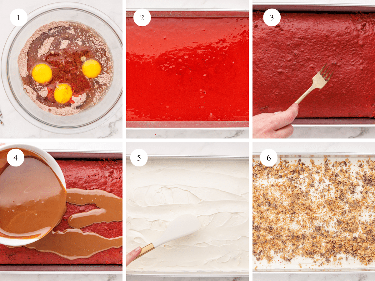 directions to make Better than Anything Cake