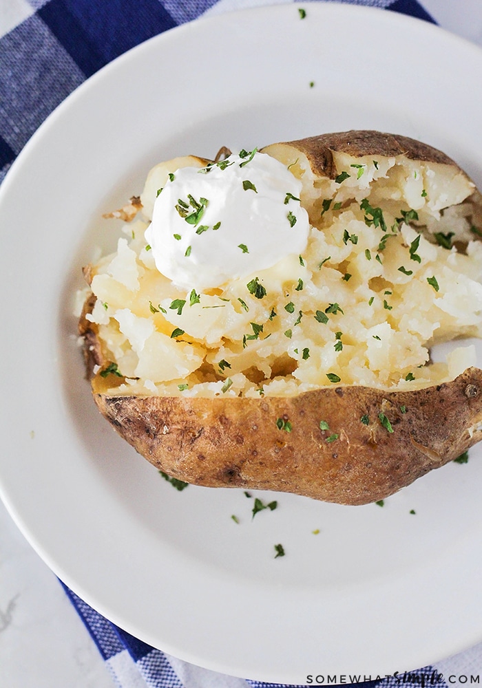 Crock Pot Baked Potatoes