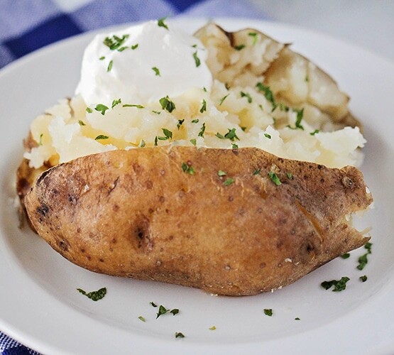 Crock Pot Baked Potatoes