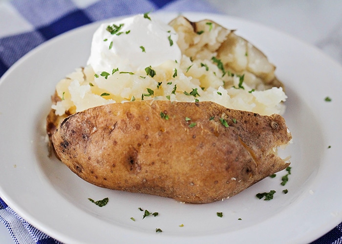 Crock Pot Baked Potatoes Recipe - The Magical Slow Cooker