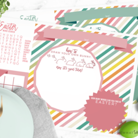 Easter Placemats Printables