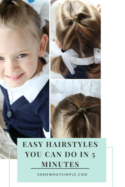 10 Easy Little Girls Hairstyles Ideas You Can Do In 5