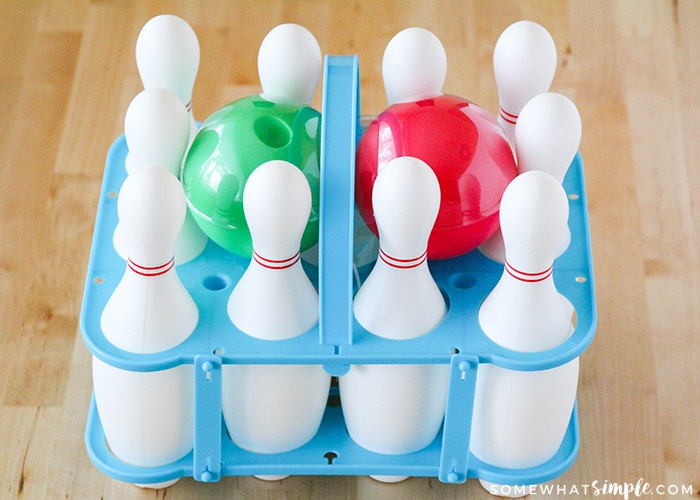 This adorable and fun gnome bowling set is so quick and easy to make, and is the perfect family activity to do with the kids!