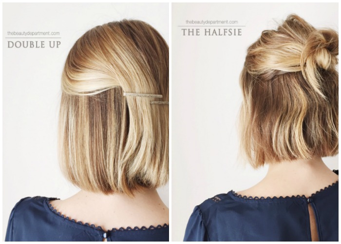 simple prom hairstyles for short hair