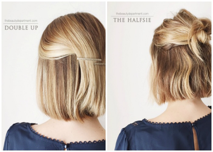 Simple Updos For Short Hair