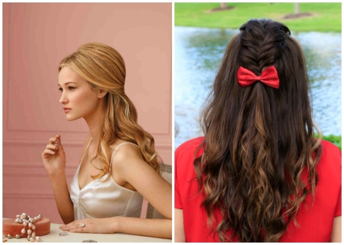 2 simple updo ideas for prom