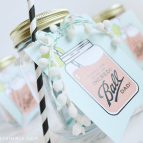 Father's Day Mason Jar Gift Tags