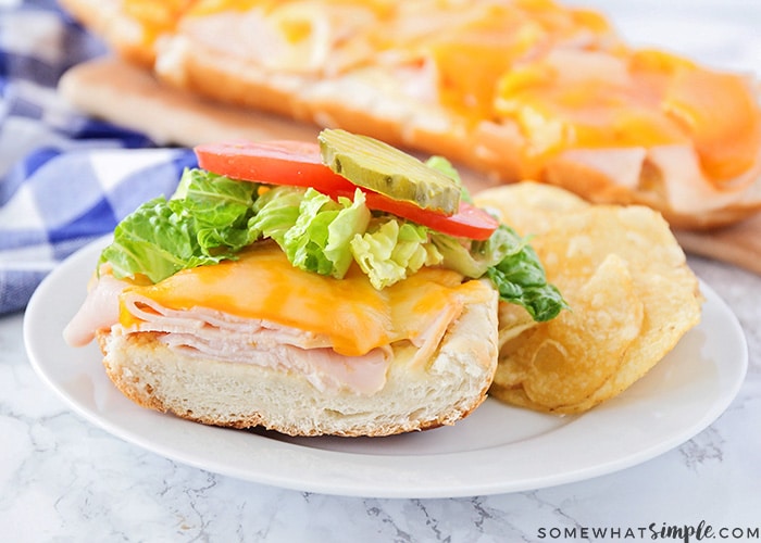 baked sandwiches