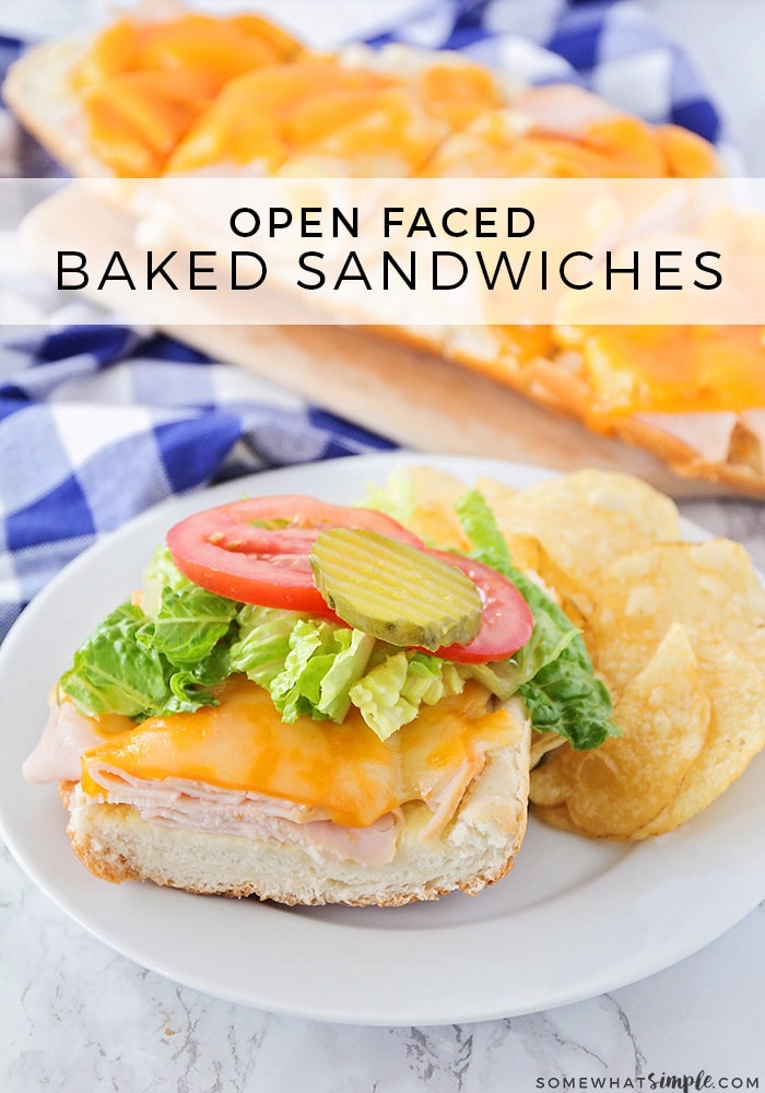 These delicious baked sandwiches are one of the easiest ways to get dinner prepped and on the table in no time at all! #sandwich #sandwiches #baked #dinner #lunch #easydinner #easymeal via @somewhatsimple