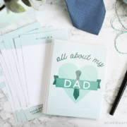 All About My Dad printable