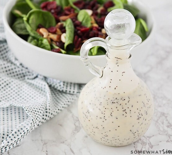 creamy poppy seed dressing
