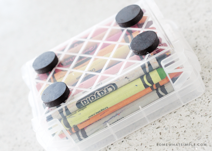 diy road trip travel tray