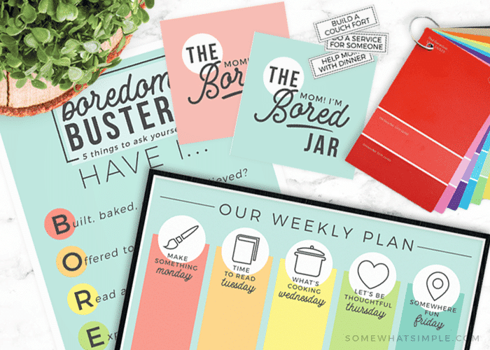 summer fun boredom buster free printables activities for families