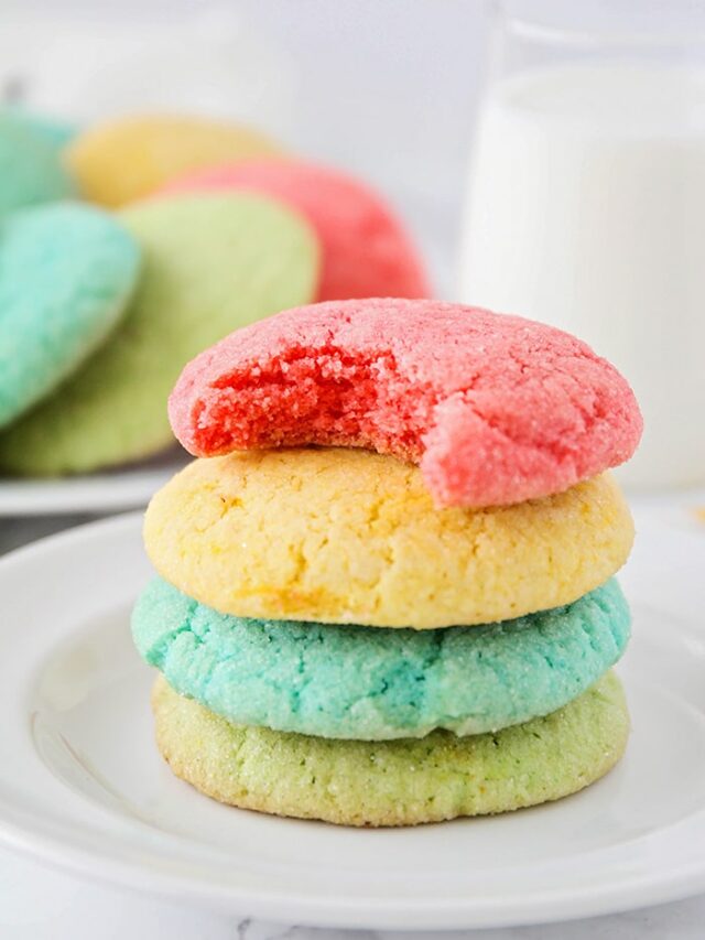 Colorful Jello Cookies Somewhat Simple